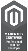 magento 2 front-end developer certificaat